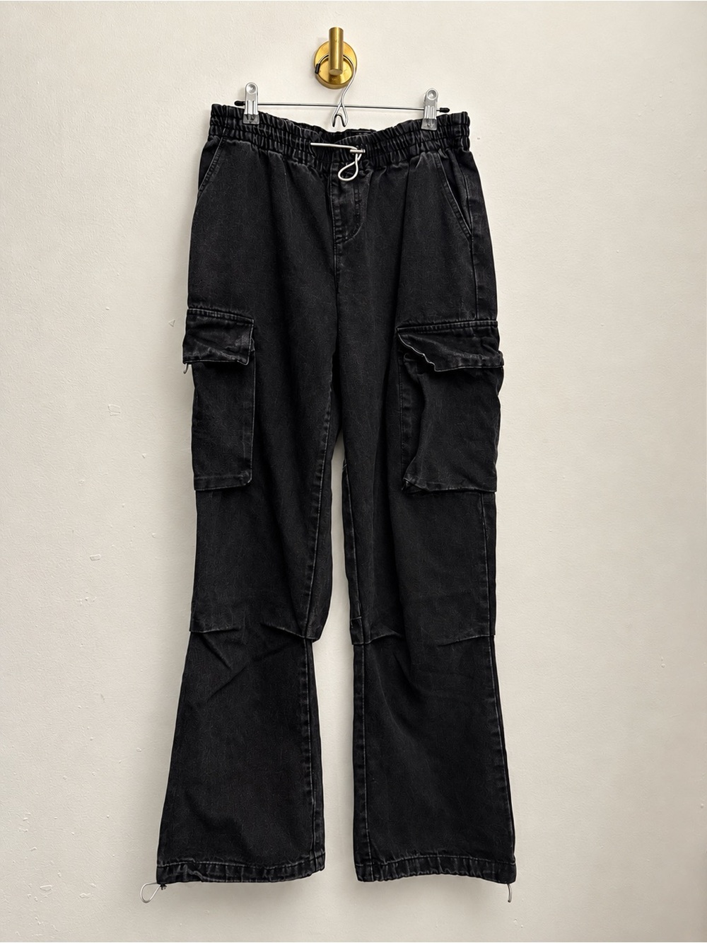 Fashion Nova Black Cargo Pants